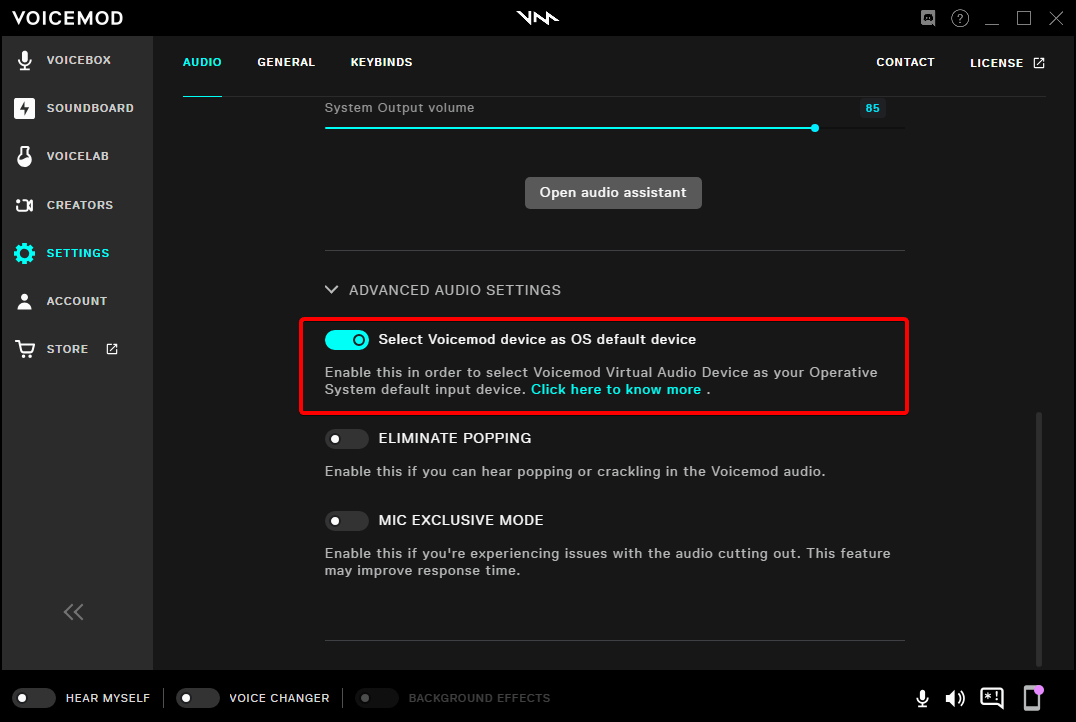Voicemod's Microphone as your default device Voicemod Help Center