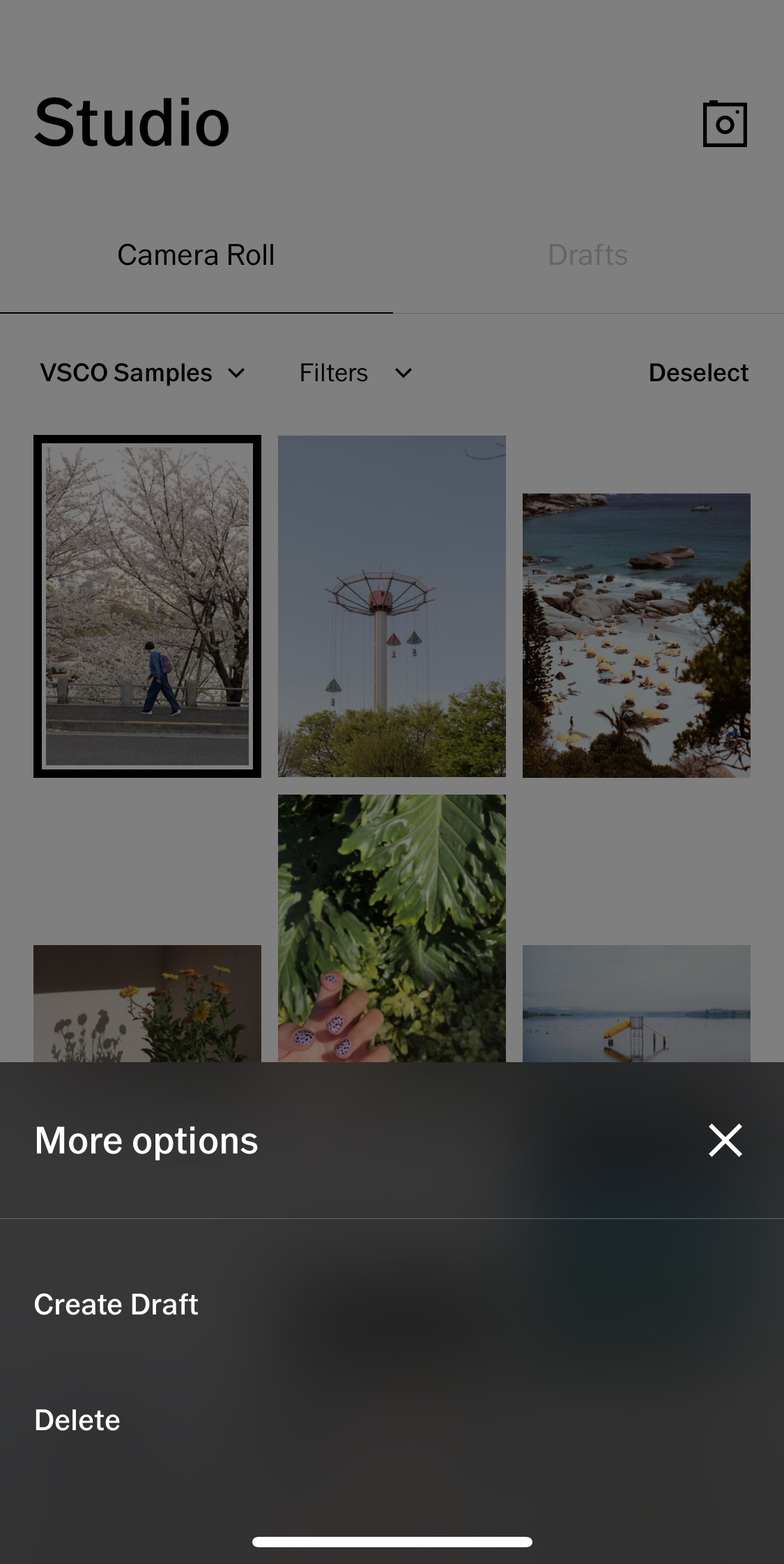 How do I delete an image from my VSCO Studio? The VSCO Help Center