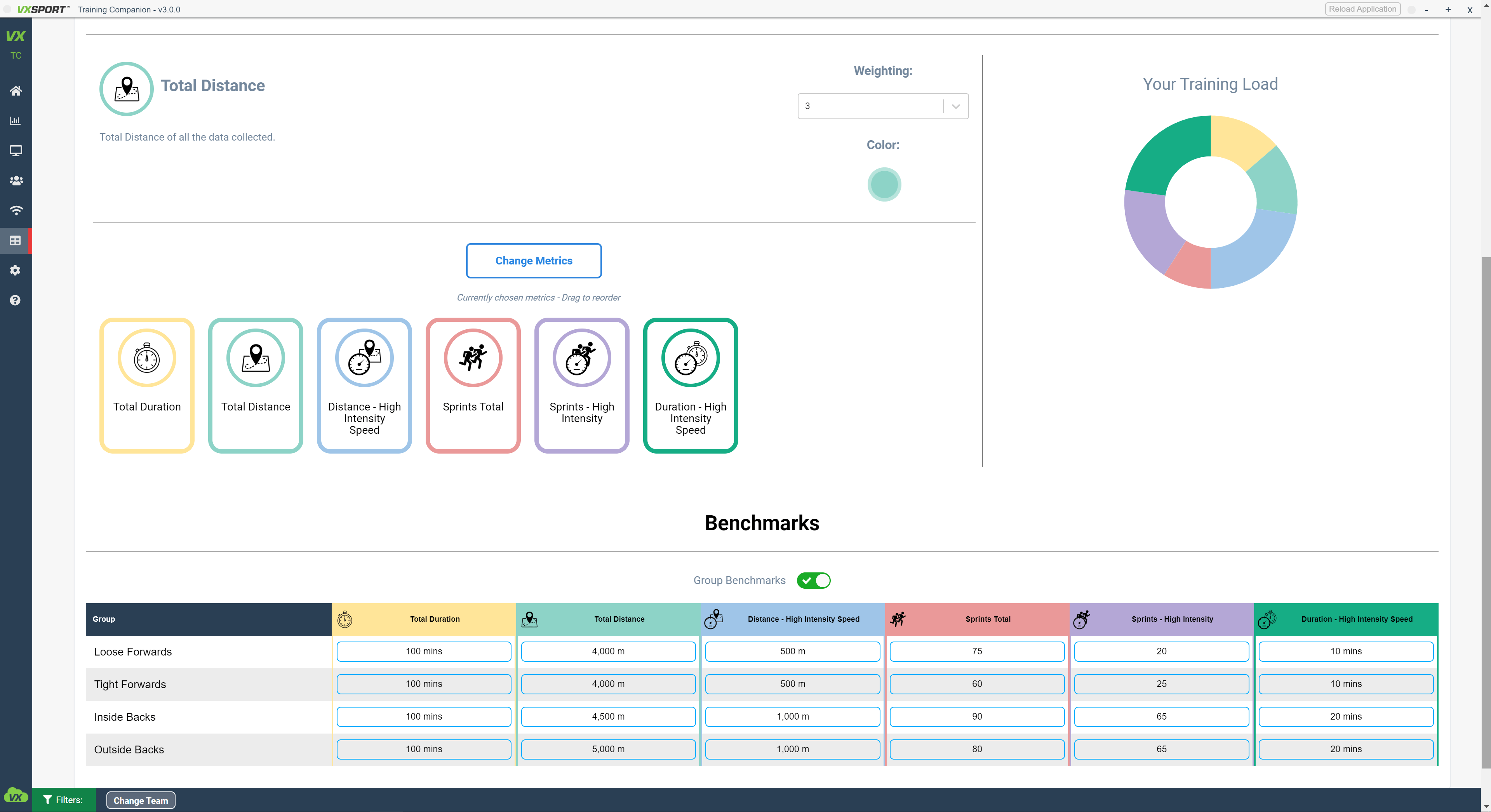 VX Sport Training Companion 3.0.0 New Features VX Sport