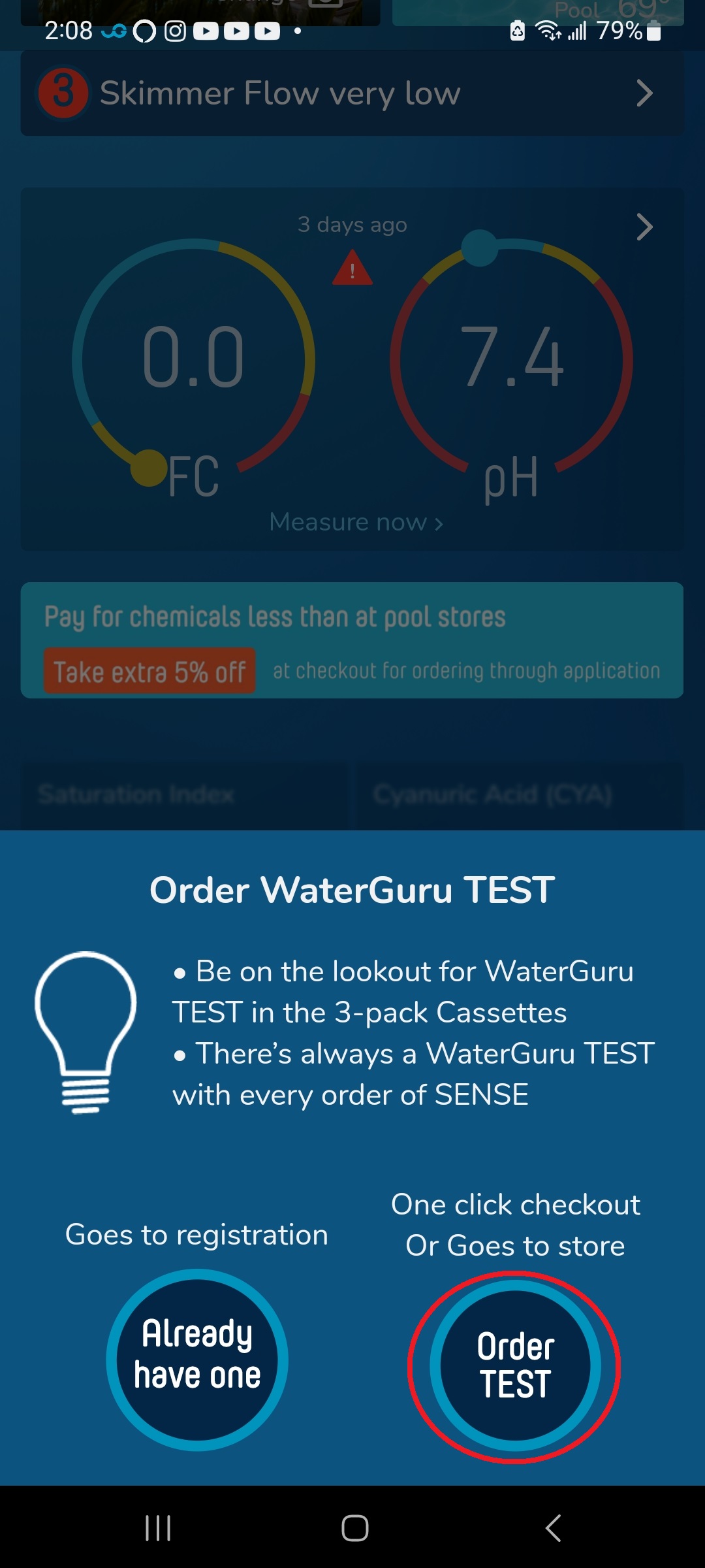 How do I get WaterGuru TEST? WaterGuru