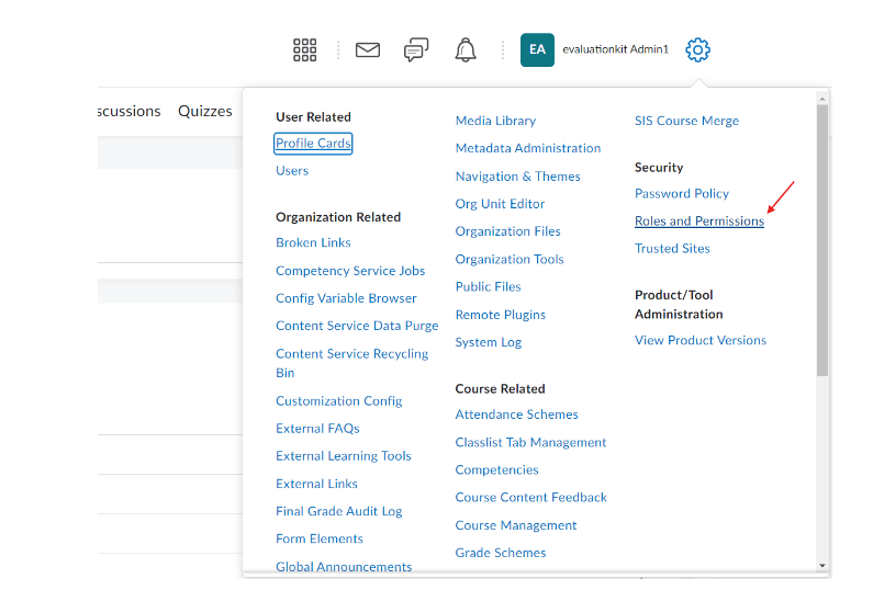 Brightspace (D2L) Setup & Role Configuration Watermark