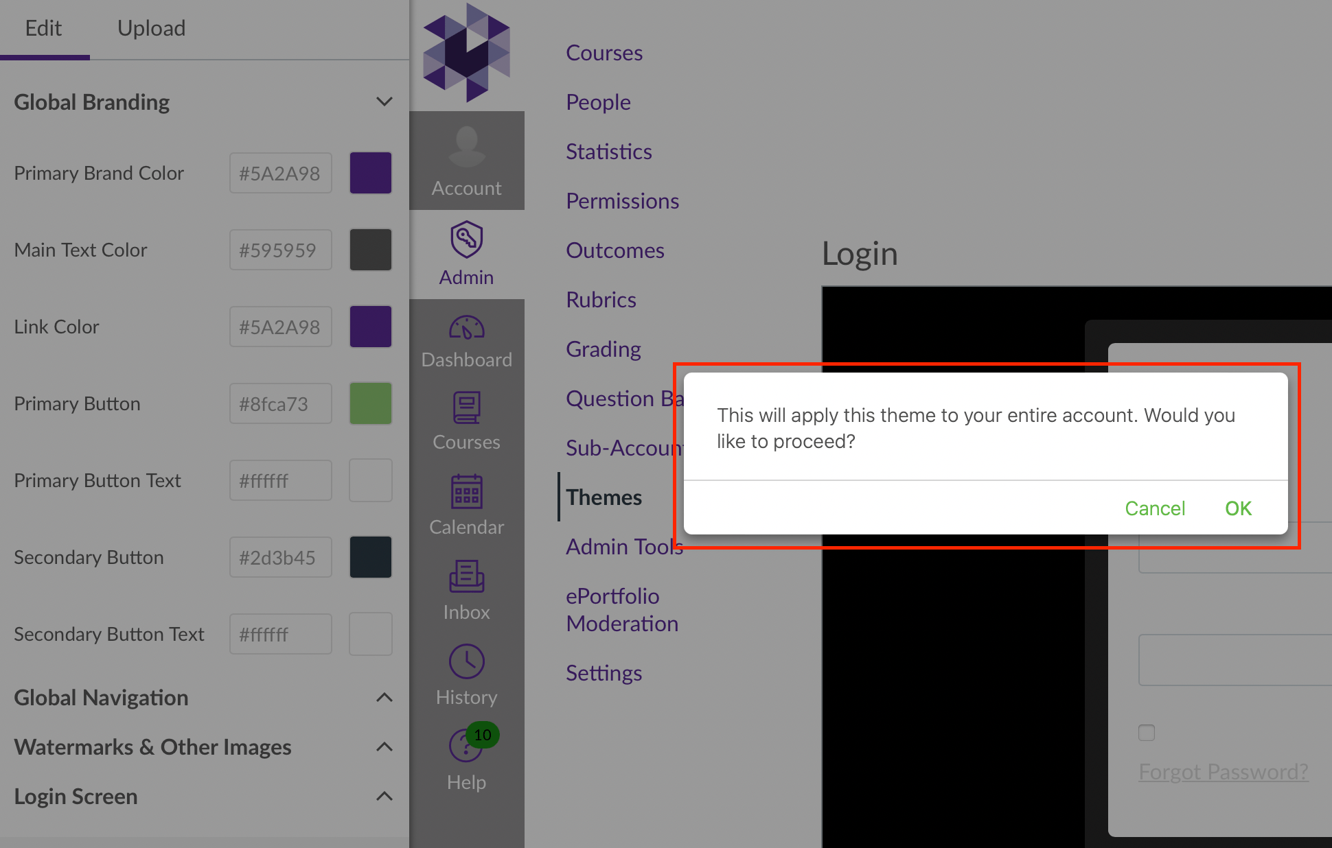 Canvas User Integration Setup Course Evaluations & Surveys Watermark