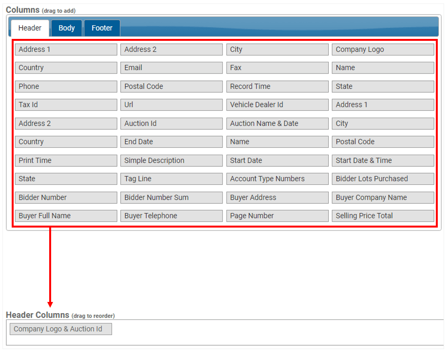 Clerking Sheets Wavebid