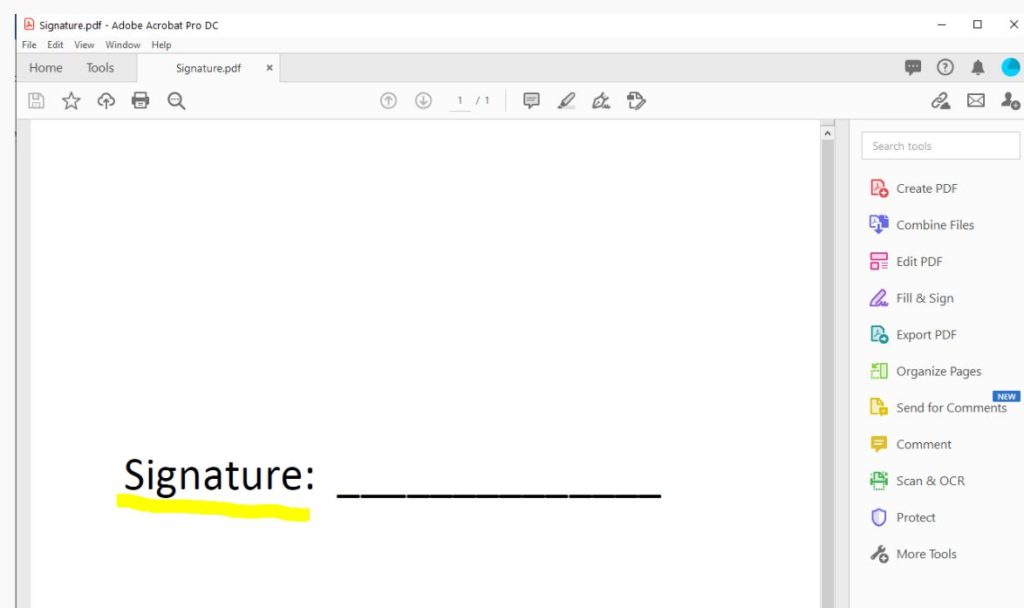 How to Create Digital Signature in Adobe Acrobat WCSU Support