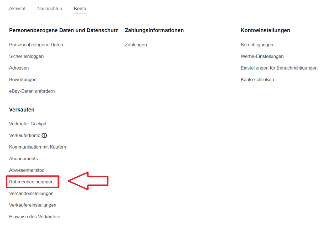 Wie können Sie Lieferorte auf eBay ausschließen? interpret Help Center