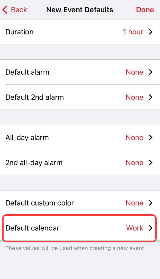 WeekCal How to change the Default Calendar Week Calendar