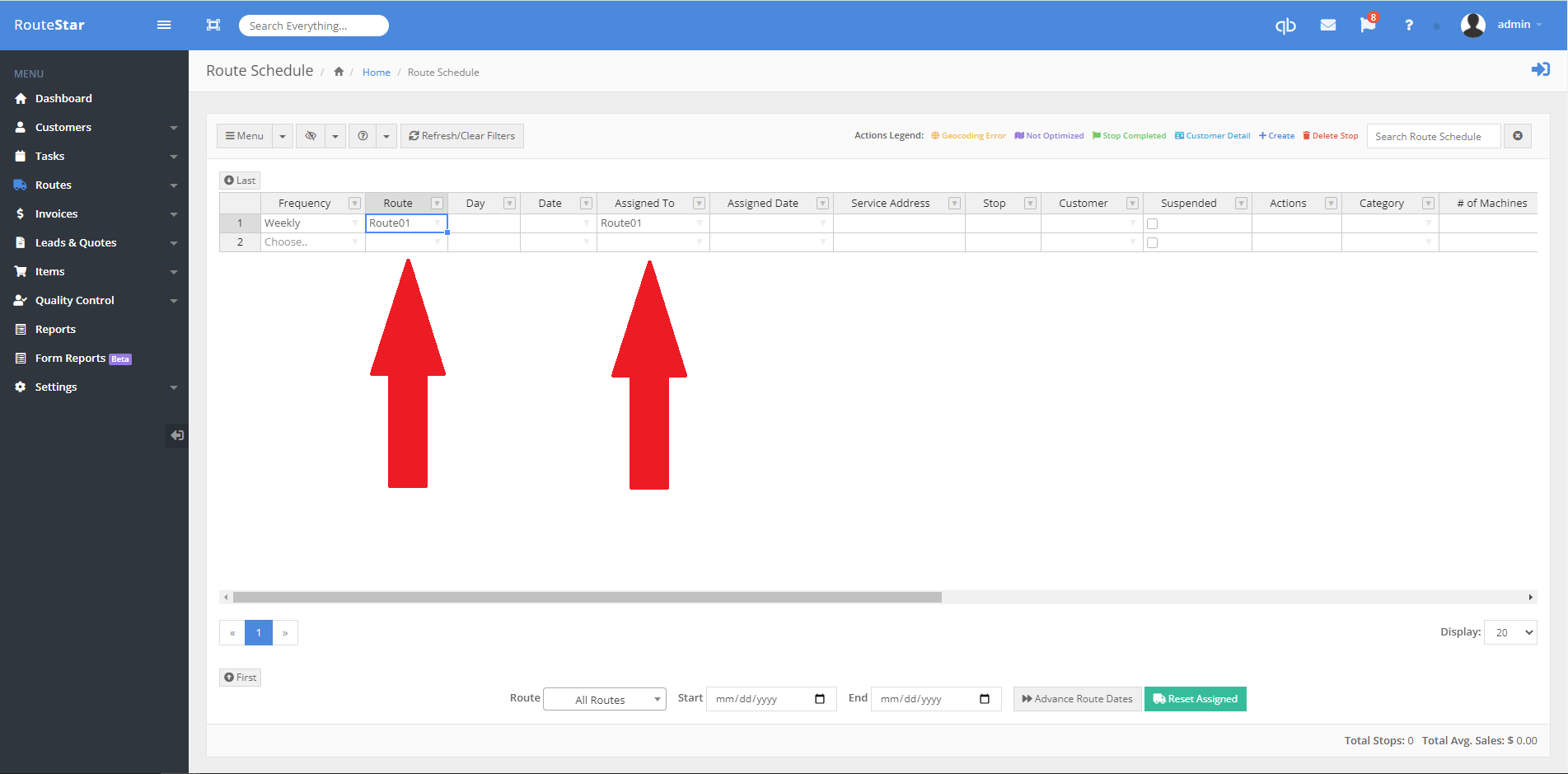 How to Create a Route Online Help Center