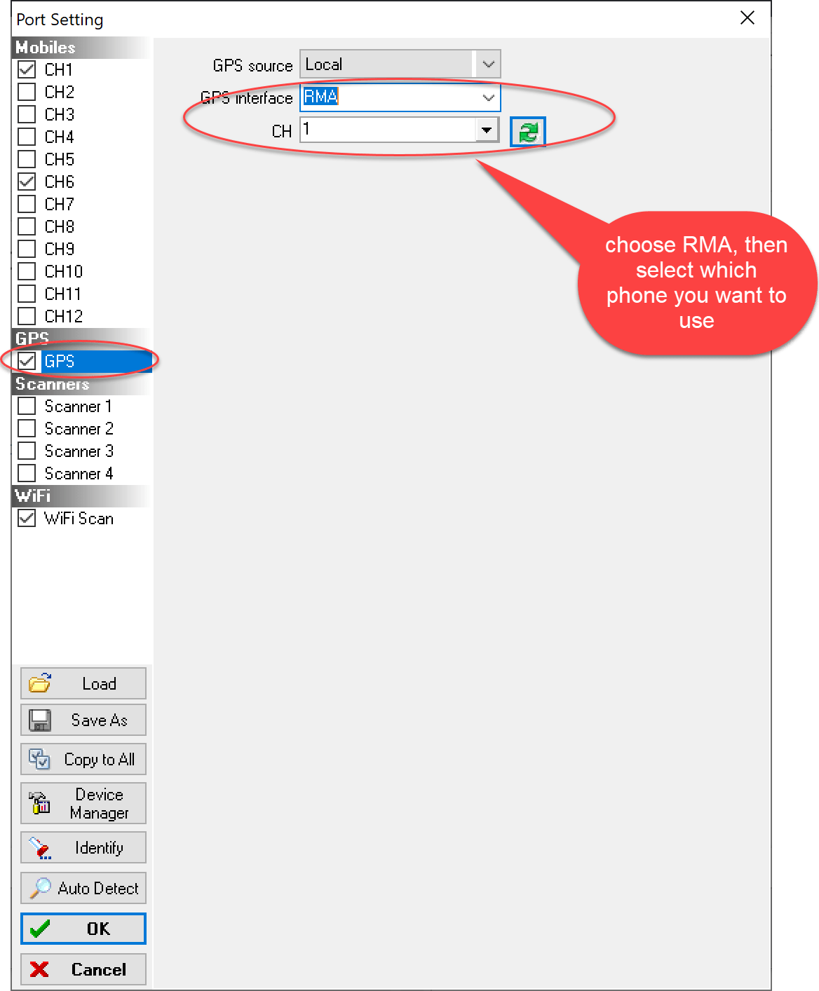 GPS with Link Master