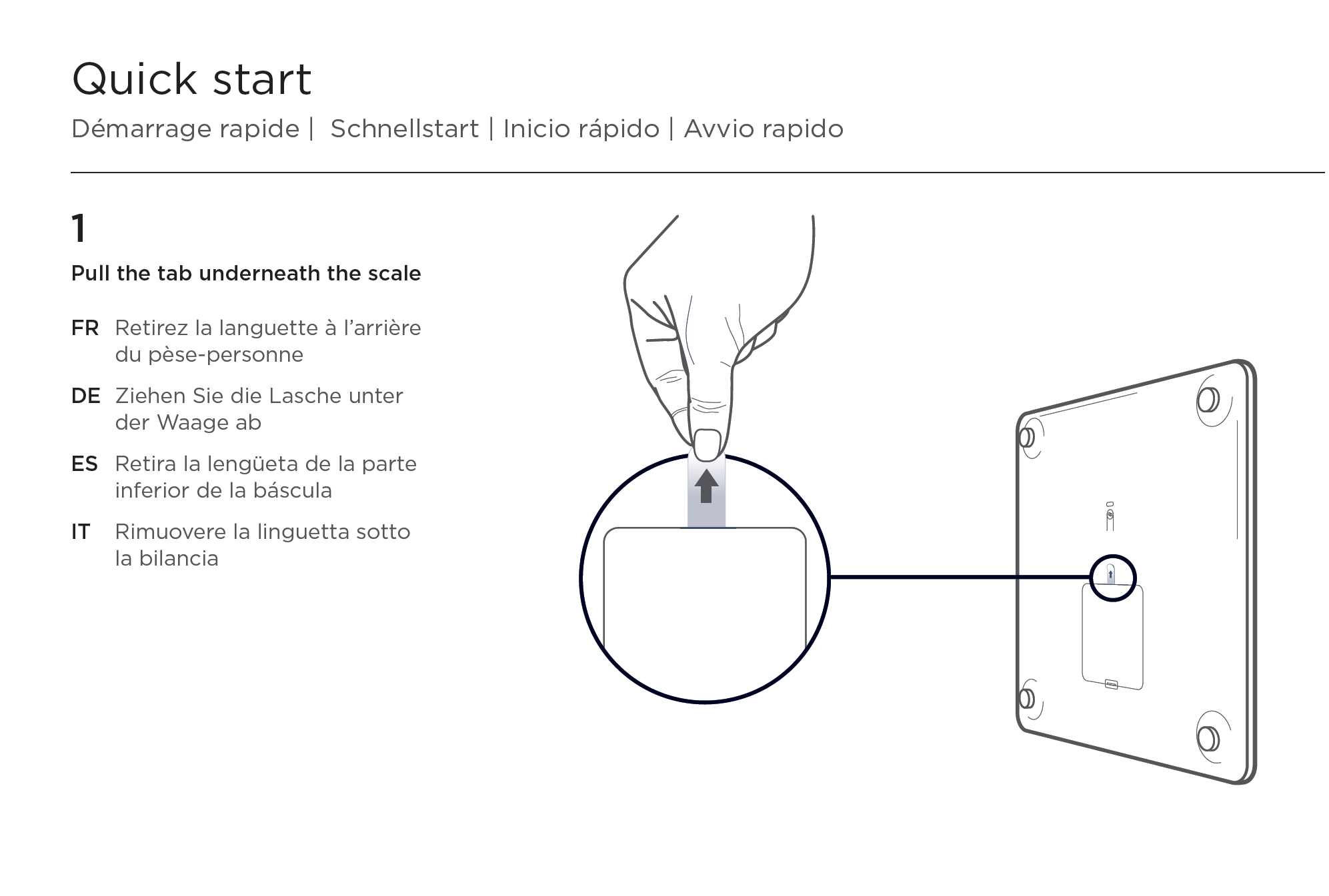 Withings Scale Quick Guide – Wondr Health Support
