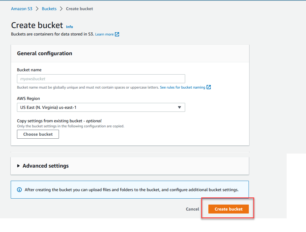 Amazon S3 Setup Workamajig