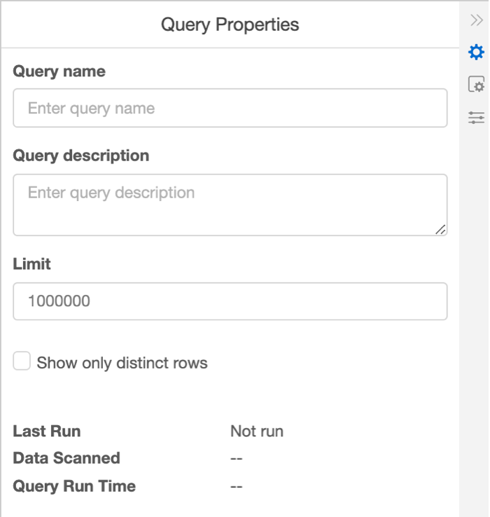 Create queries Support Center