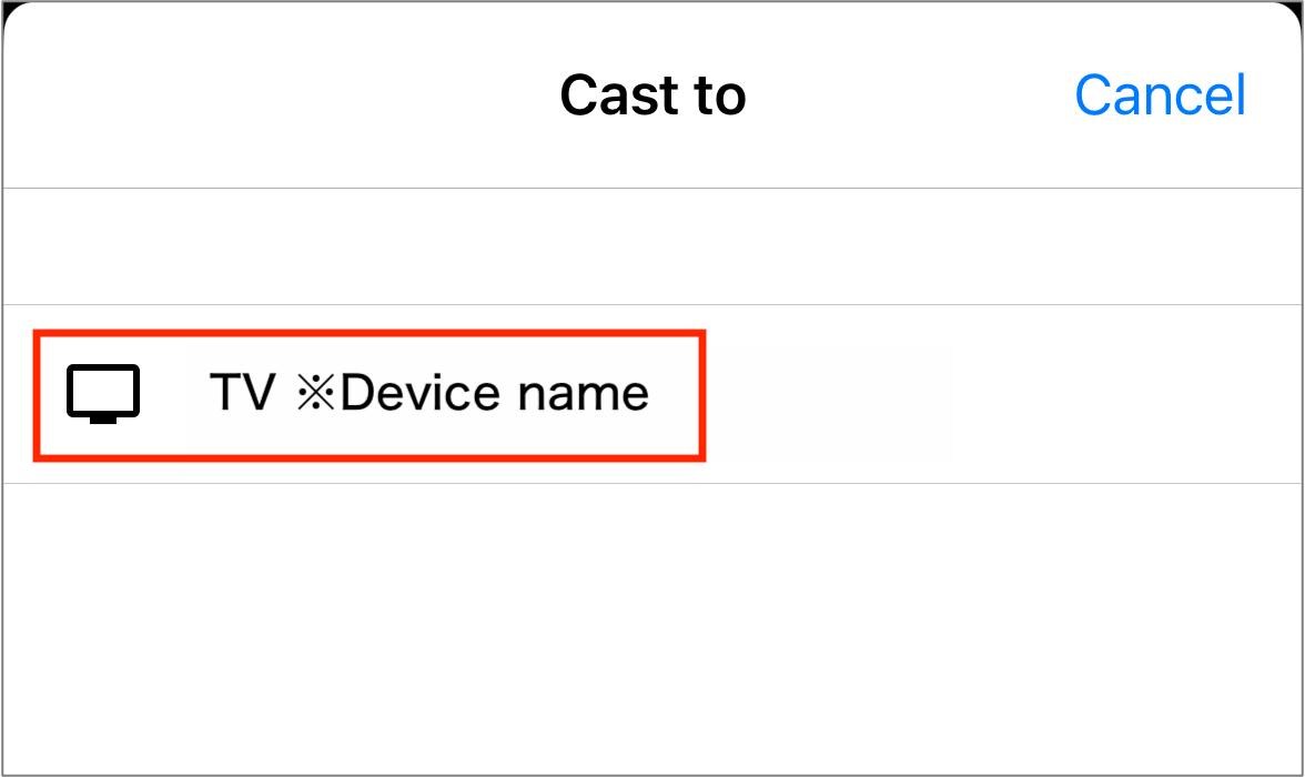 How to watch on Chromecast DDTサービスデスク