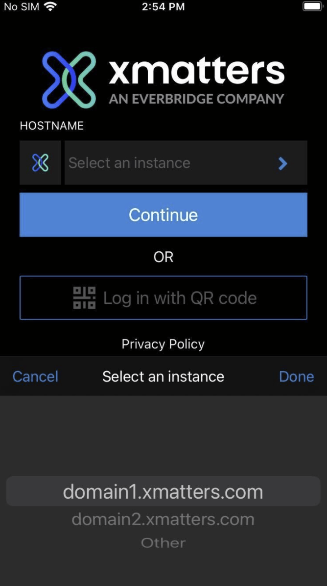 Mobile Device Management for xMatters Mobile Apps xMatters