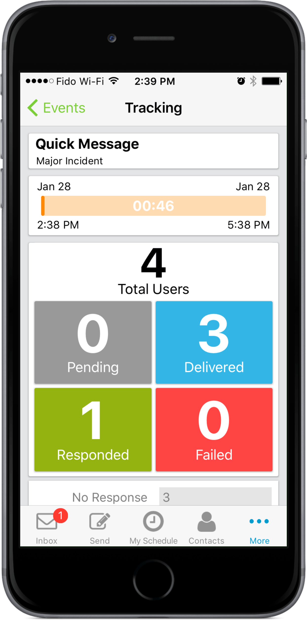 xMatters for iOS Send Message Usability Improvements xMatters
