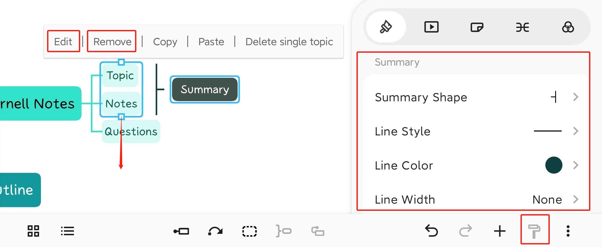 Insert a Summary/Relationship Xmind Support Forum