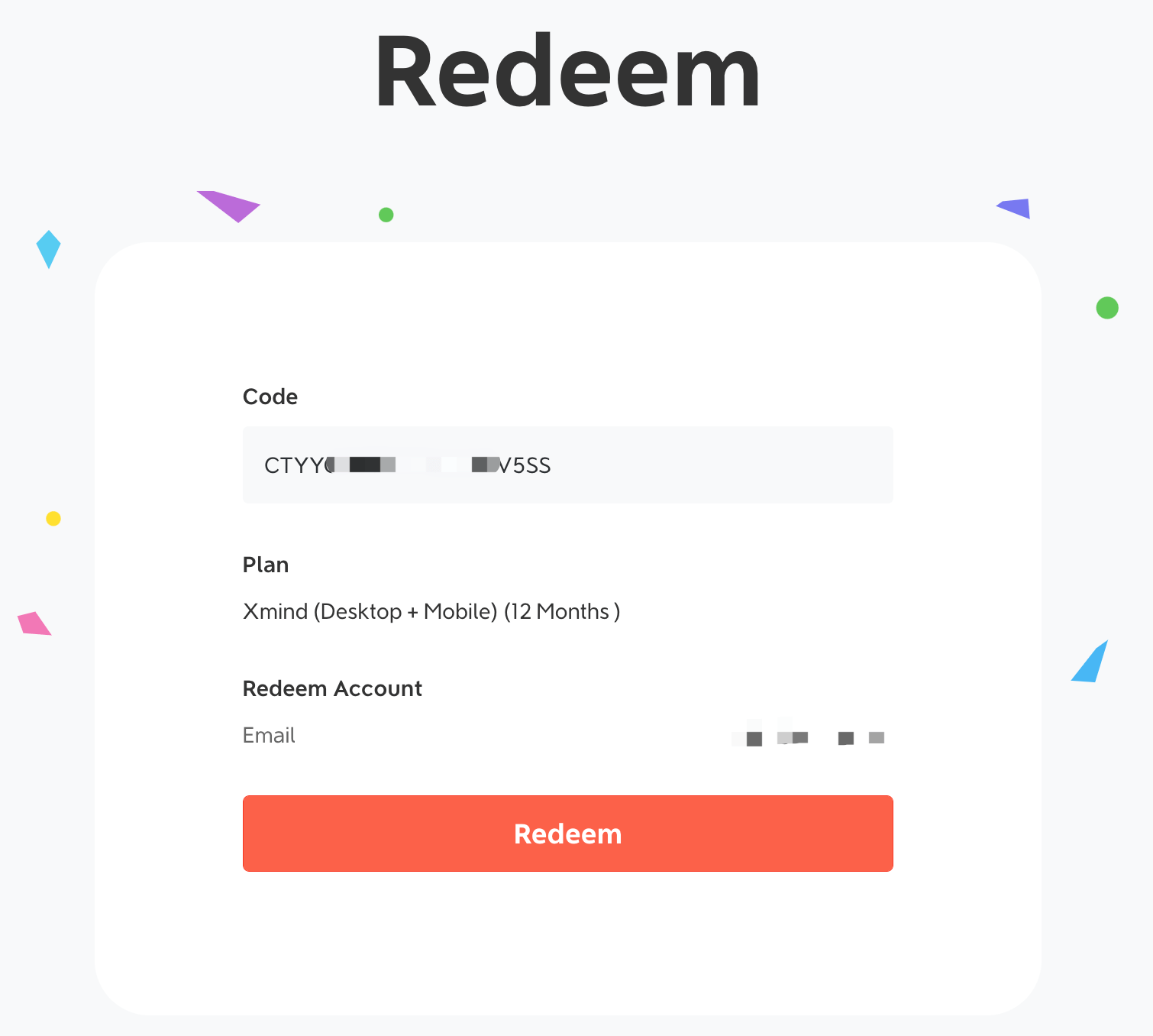 How to redeem a subscription to your Xmind account? Xmind Support Forum