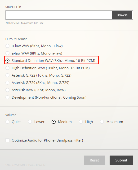 How to Convert Audio File Format Yeastar Support
