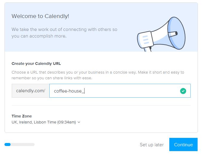 Setting up your free Calendly account You at Work Help Centre