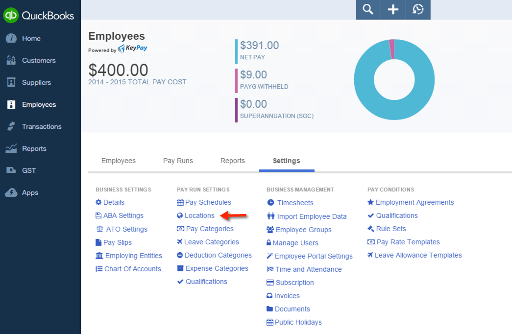 Importing QuickBooks Locations into your payroll platform Your