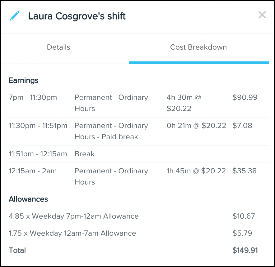 Paid and unpaid breaks Your Payroll (AU)