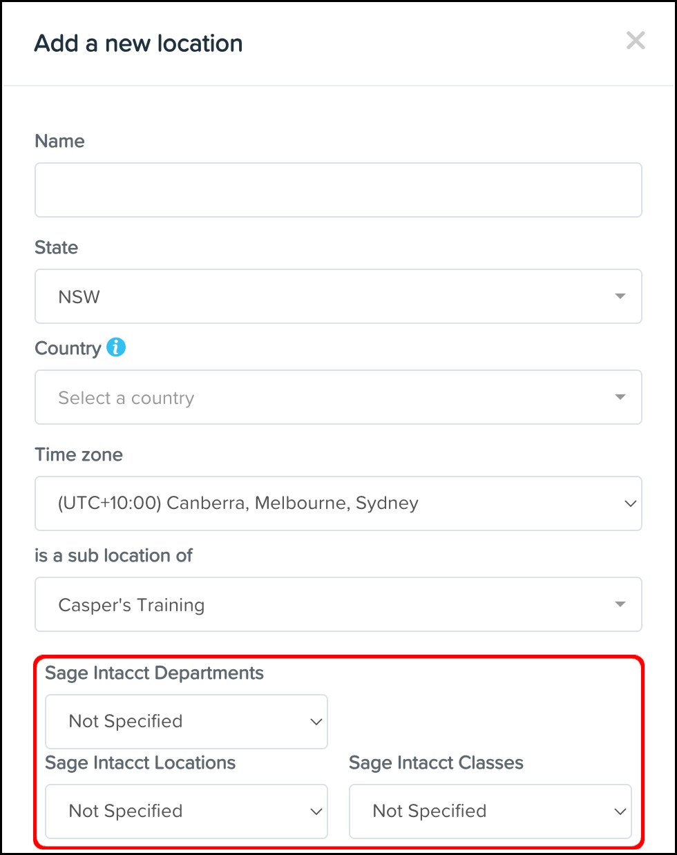 Integrating with your Sage Intacct platform