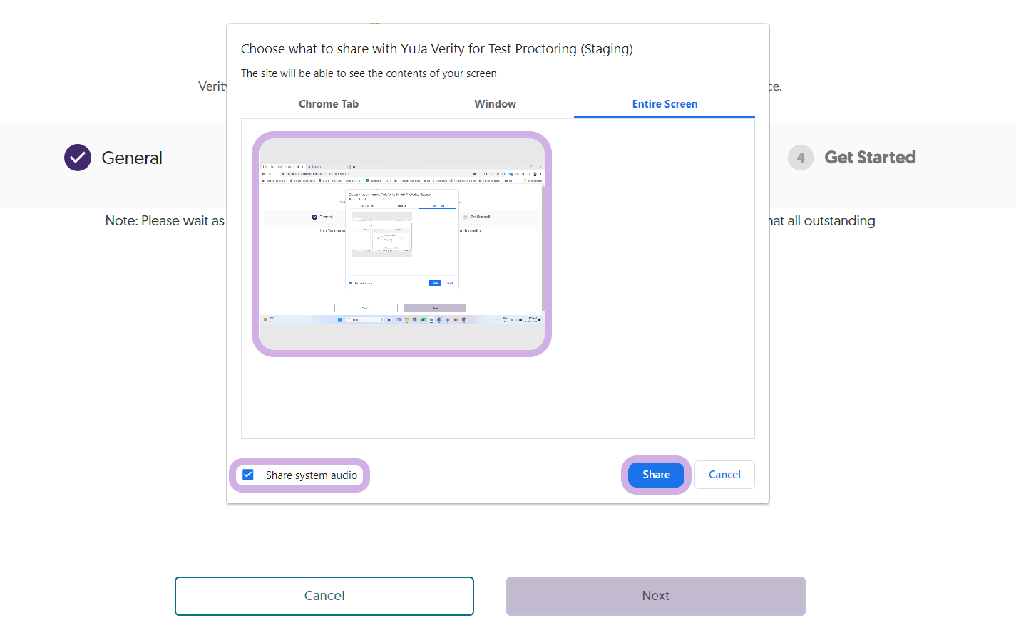 How to Join a Standalone Proctored Assessment Using the Verity Browser