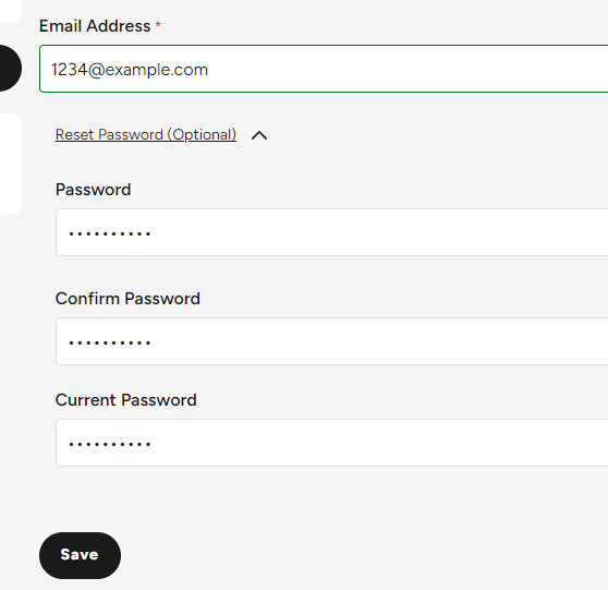 How do I change the email address on my account? to ZAGG Care