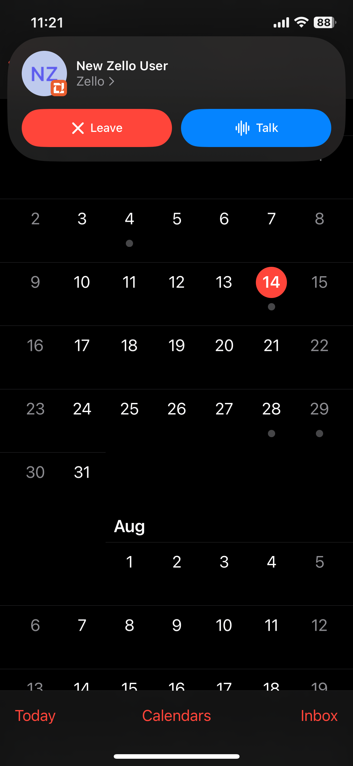 Enable Zello’s newest iOS feature Zello Support