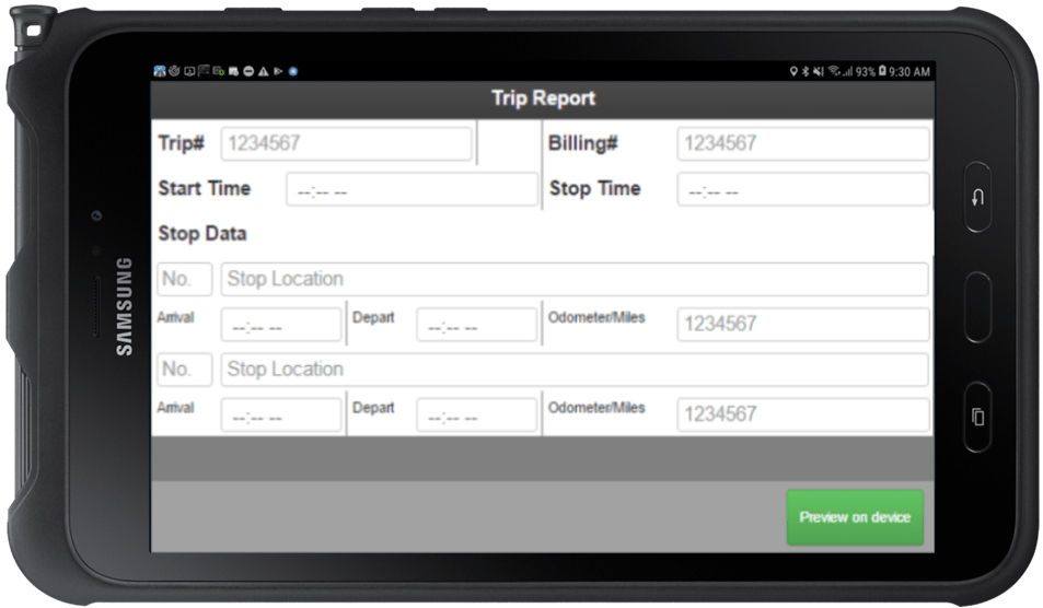 ZForms Forms Guide Zonar Systems Support