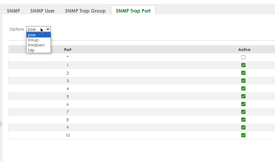 Network Switch Configure SNMP [Basic Configuration] Zyxel Support