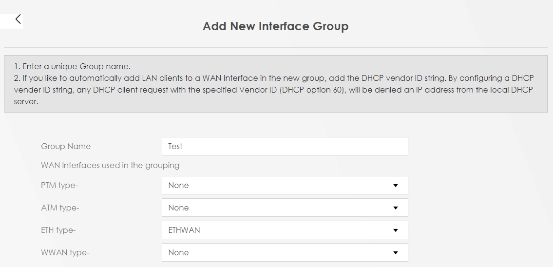 Zyxel VMG Serie [Wireless Router] Konfigurieren von VLAN und VLANGruppe auf VMG Wireless