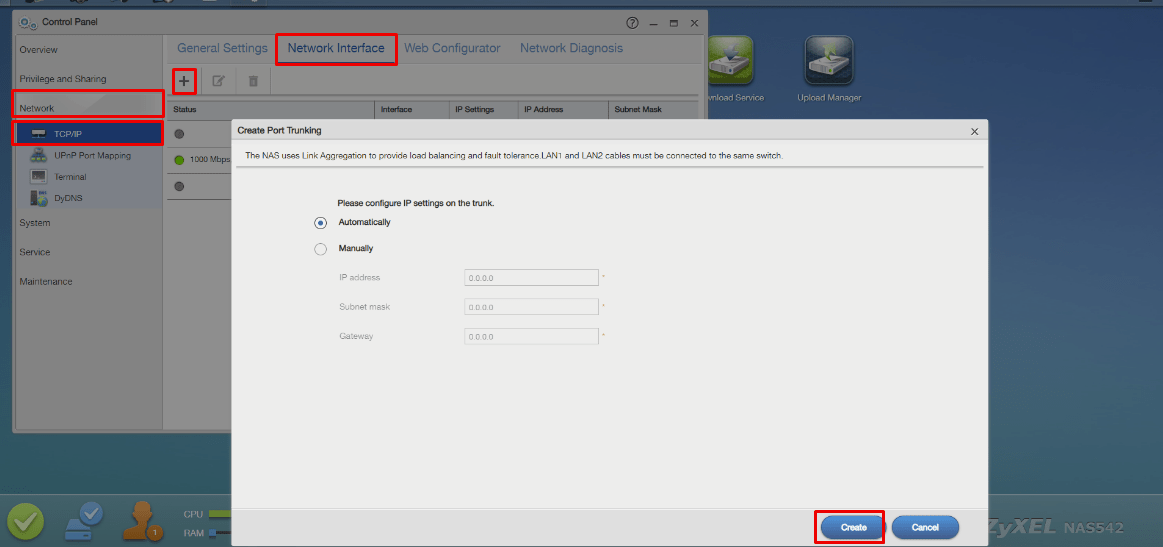 Nas Serisi Port LAGTrunking Yapılandırması Zyxel Support Campus EMEA