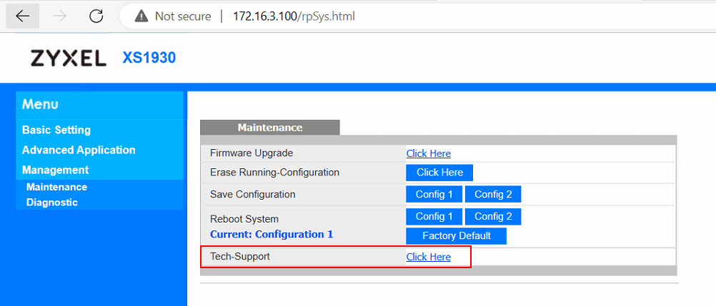 Zyxel Nebula [Debugging] - Using the Local Web Interface – Zyxel
