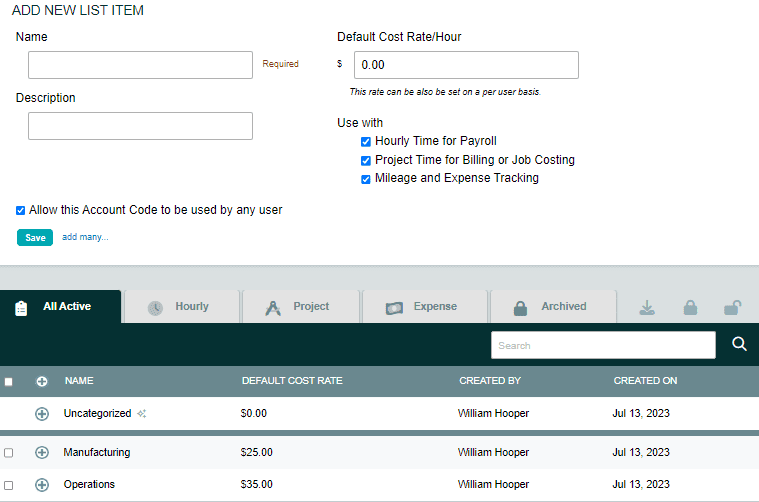 QuickBooks Desktop Setup Project Time Tracking for Billing