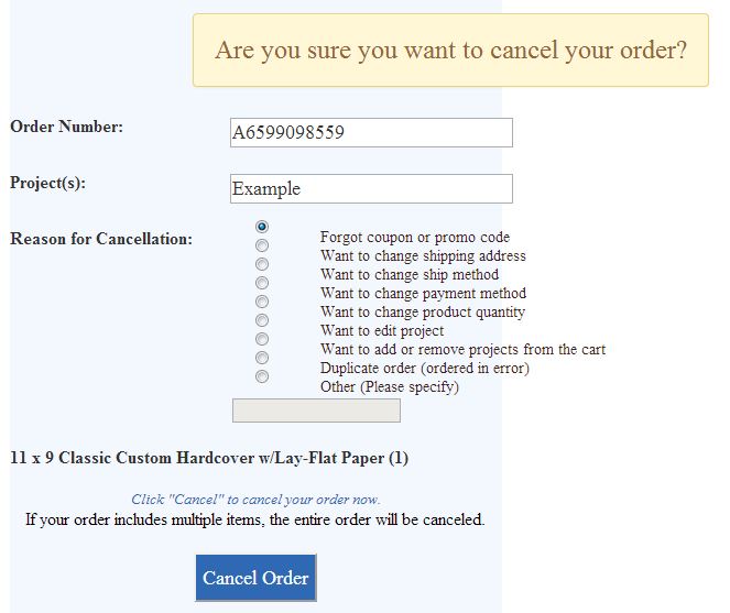 How can I cancel my order? Picaboo Customer Support