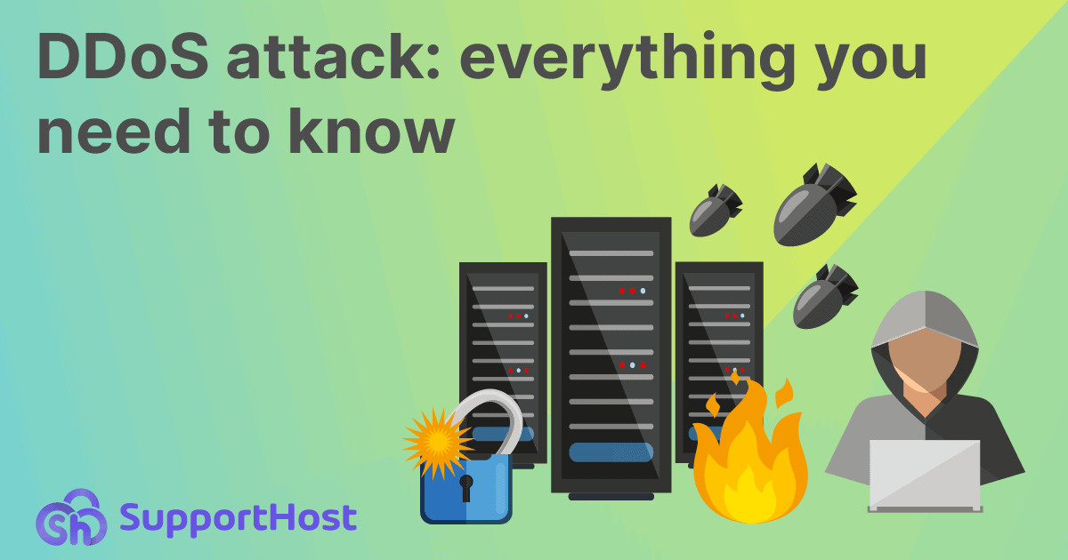 DDoS attacks all you need to know SupportHost