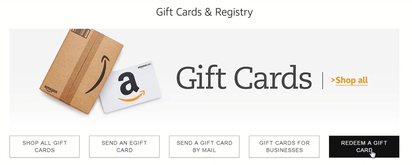 Amazon Code Activaiton Guide
