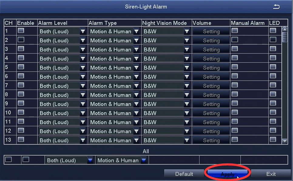 How to turn off the ZG1825E / ZG1825A / ZG1828D LED lights Zosi Help