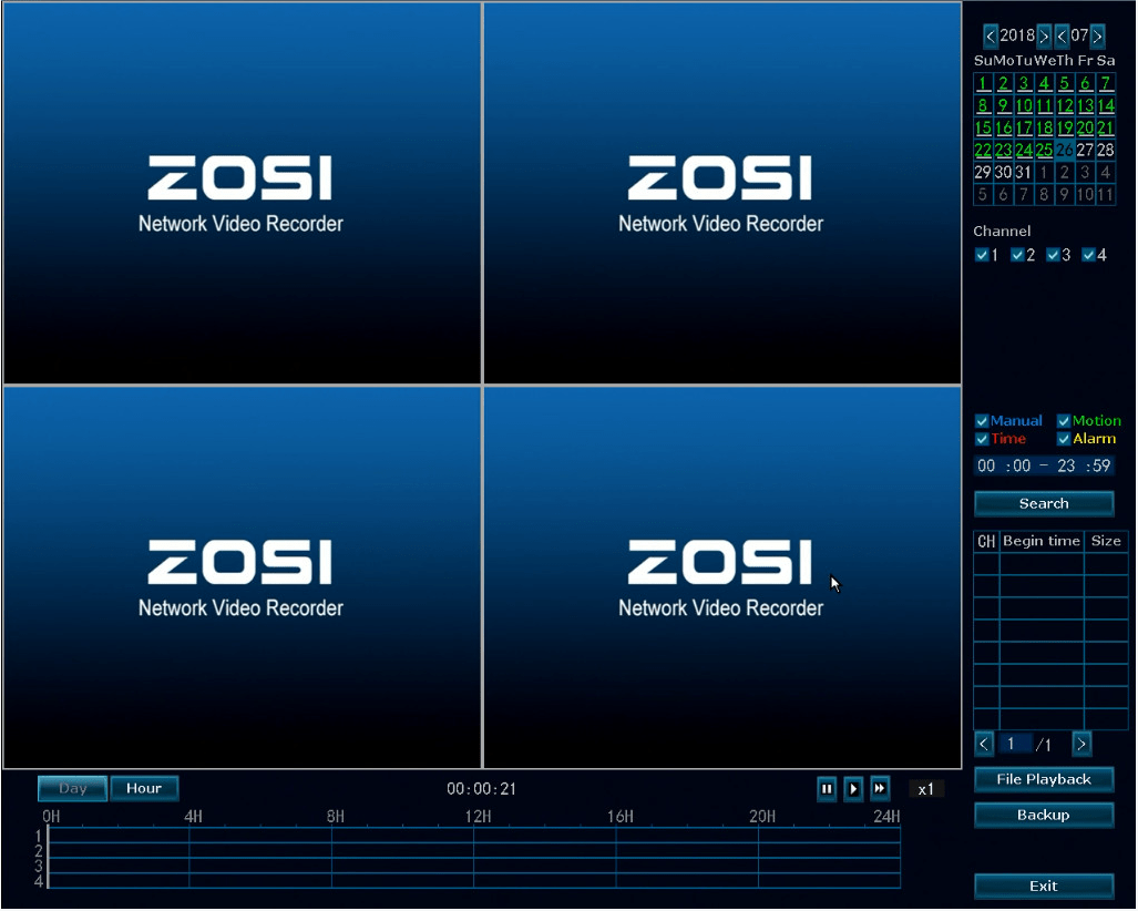 About NVR system, how to set up recording and playback the recording