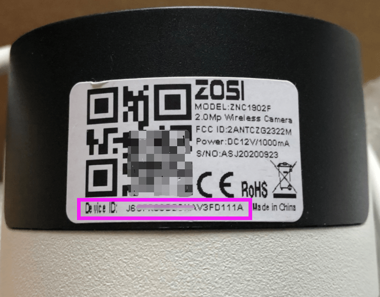 How to find the Device ID/UID of your device Zosi Help Center Support