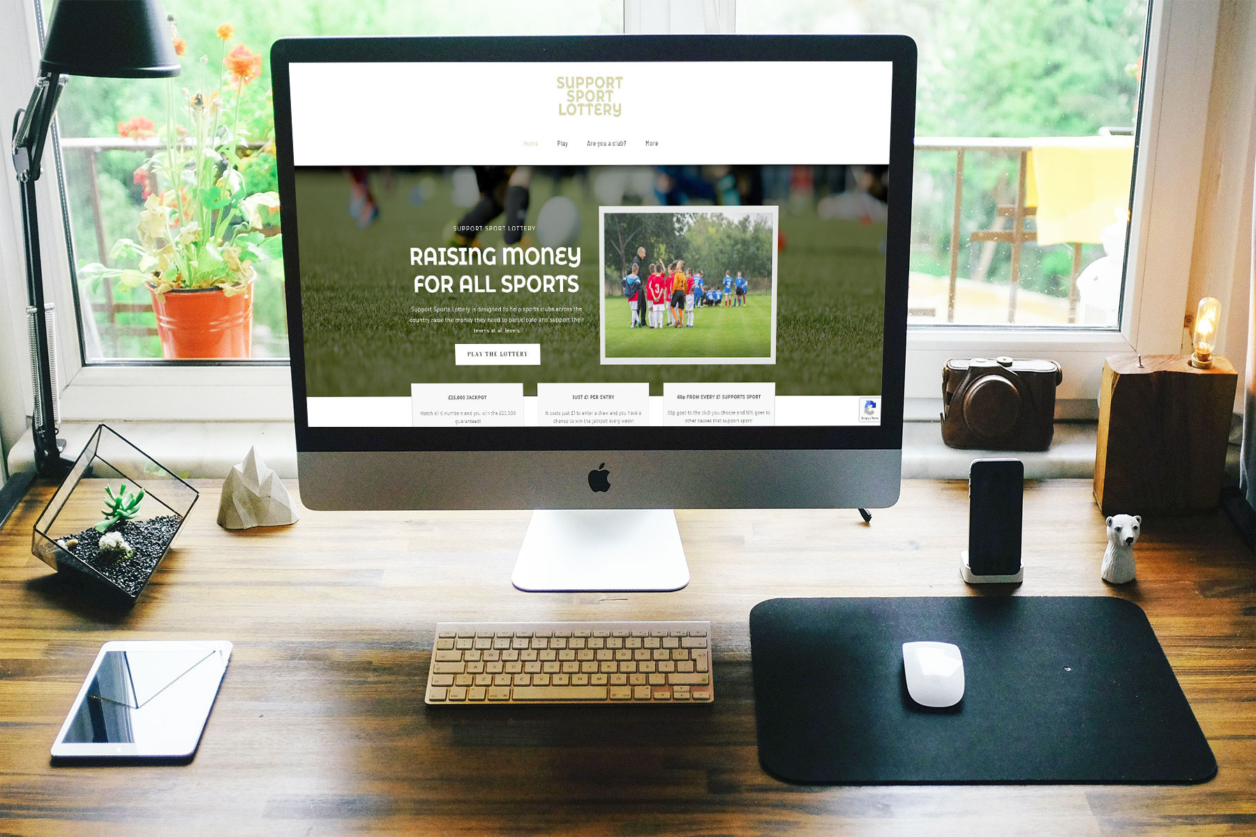 Promote on your site Support Sport Lottery