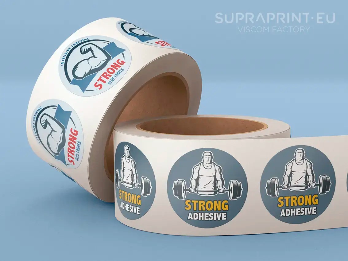 Strong Adhesive Labels Supraprint24 Digital Large Format Printing