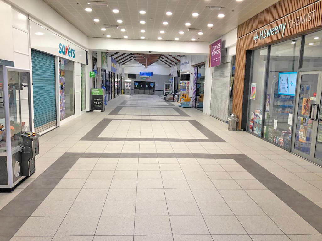 Shopping Mall Floor SupraTile Floor System