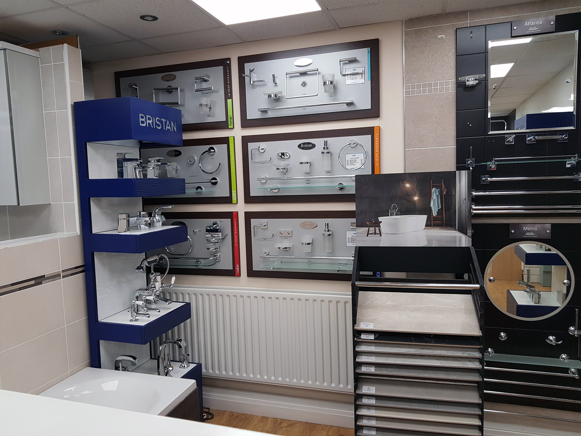 Supreme Bathrooms Showroom Design and Installation Gallery