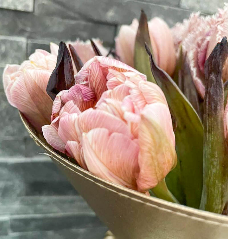 Brownie Tulips floral bouquet from Denver Florist Floral Design and