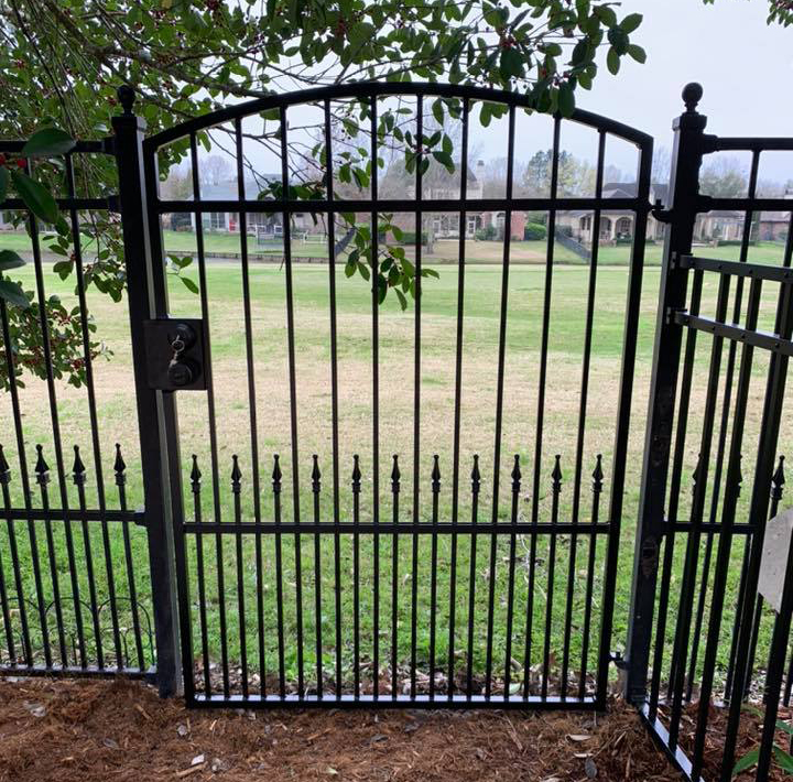 Wrought Iron Fence Installation Near Baton Rouge Supreme Fencing