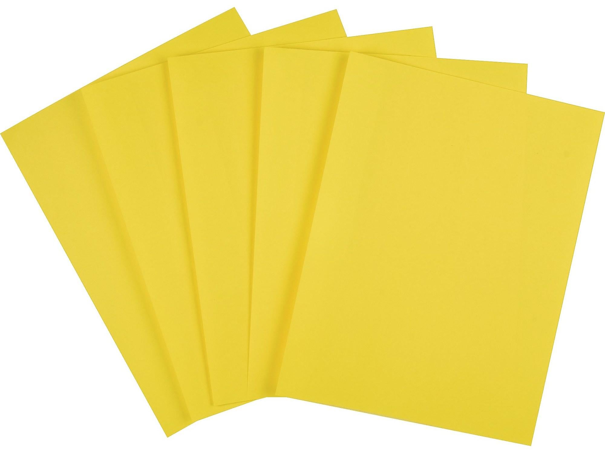 1InTheOffice Yellow Copy Paper, Yellow Colored Copy.