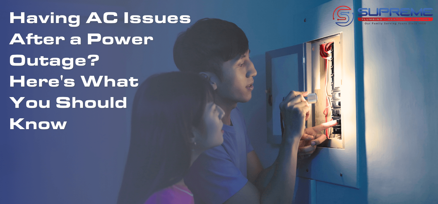 AC Not Working After Power Outage? Here's Why