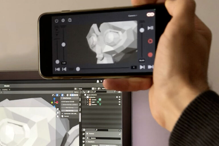 VirtuCamera for Blender New App for 3D Camera Control with a Smartphone WordPress