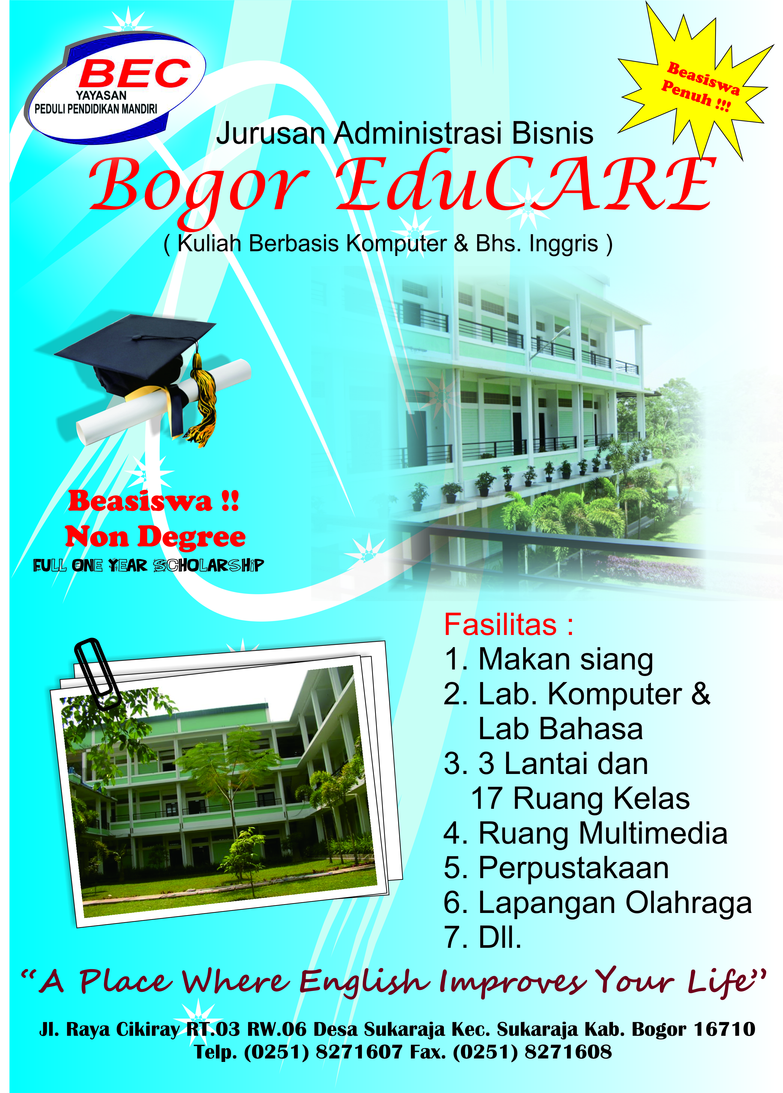Tempat Kuliah Gratis Yang Berkualitas Jempolan ? “Bogor Educare” Tempatnya… | Supri2G 3515_x_2519_jpg